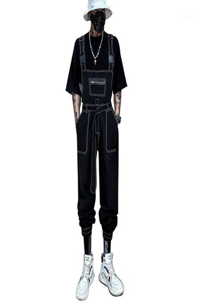 summer overalls men woman bib jumpsuits korean version tie feet cool trend high street style hip hop pants black trousers men0393536530
summer overalls men woman bib jumpsuits korean version tie feet cool trend high street style hip hop pants black trousers men0393536530
