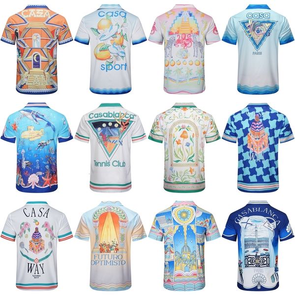 mens casual shirts gradient blue harajuku casablanca summer suit style breathable fashion pocket 230720, White;black
mens casual shirts gradient blue harajuku casablanca summer suit style breathable fashion pocket 230720, White;black