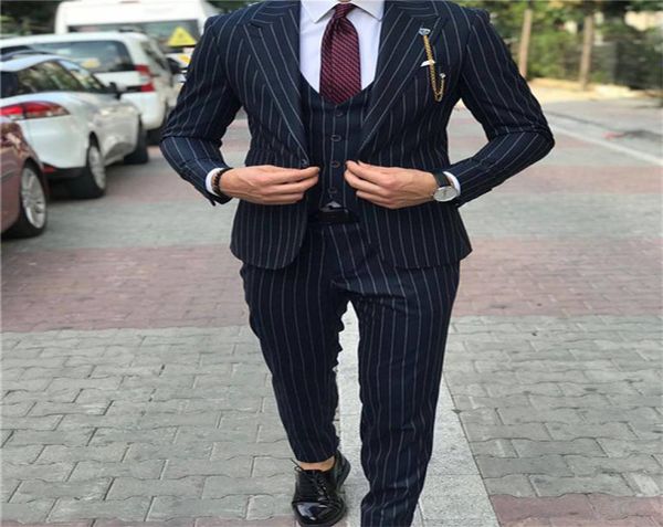 new style groomsmen stripe groom tuxedos peak lapel men suits weddingpromdinner man blazer jacketpantstievest g1058214864, Black;gray
new style groomsmen stripe groom tuxedos peak lapel men suits weddingpromdinner man blazer jacketpantstievest g1058214864, Black;gray