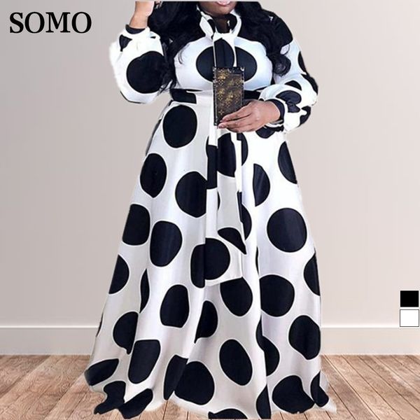 plus size dresses plus size clothing women boho long maxi dress 5xl casual dots dresses bow elegant ladies big shirt dress wholesale drop 23, Black
plus size dresses plus size clothing women boho long maxi dress 5xl casual dots dresses bow elegant ladies big shirt dress wholesale drop 23, Black