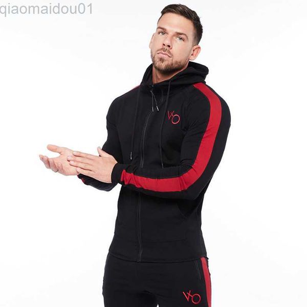 men's hoodies sweatshirts men's gym fitness jogger sports bodybuilding hoodies zipper coat cotton casual hooded training sweatshir, Black
men's hoodies sweatshirts men's gym fitness jogger sports bodybuilding hoodies zipper coat cotton casual hooded training sweatshir, Black
