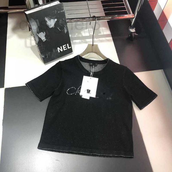 women's knits & tees designer early autumn new high chic style simple and stylish, slim age reducing beaded round neck knitted short sl, White
women's knits & tees designer early autumn new high chic style simple and stylish, slim age reducing beaded round neck knitted short sl, White