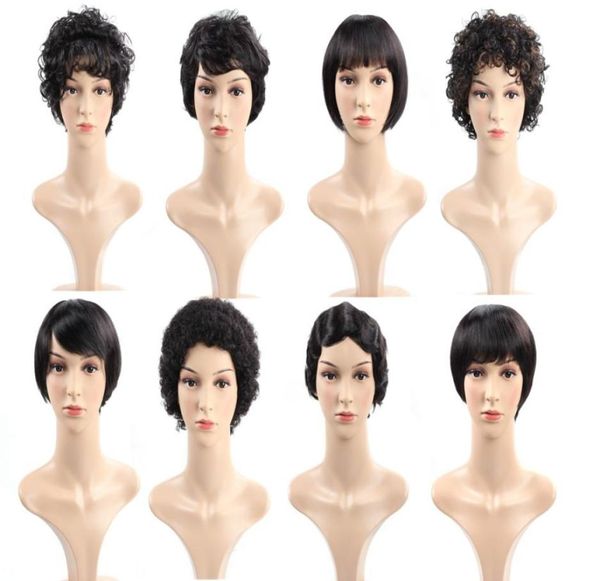 ishow straight short wig brazilian virgin hair kinky curly wave human hair wigs 8inch none lace wig for women all ages natural bla3235888, Black;brown
ishow straight short wig brazilian virgin hair kinky curly wave human hair wigs 8inch none lace wig for women all ages natural bla3235888, Black;brown