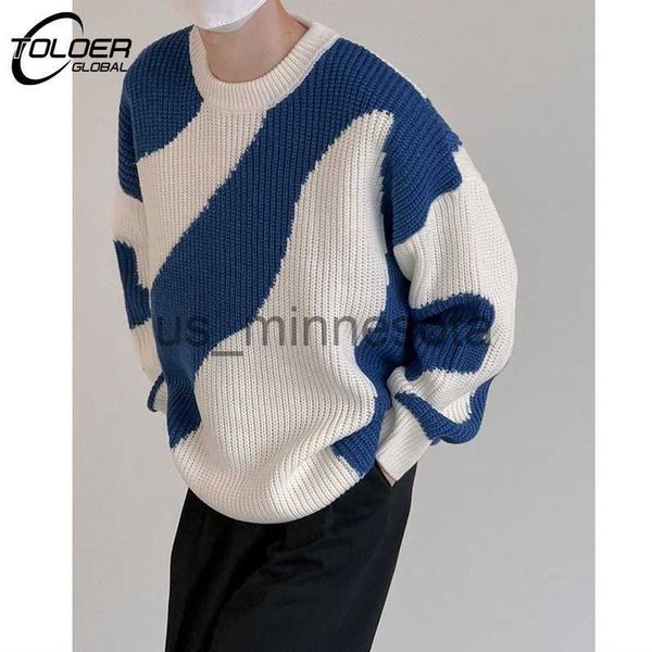 men's sweaters men harajuku oversized sweater autumn loose patchwork knit pullover casual streetwear oneck knitwear couples cozy long s, White;black 
men's sweaters men harajuku oversized sweater autumn loose patchwork knit pullover casual streetwear oneck knitwear couples cozy long s, White;black