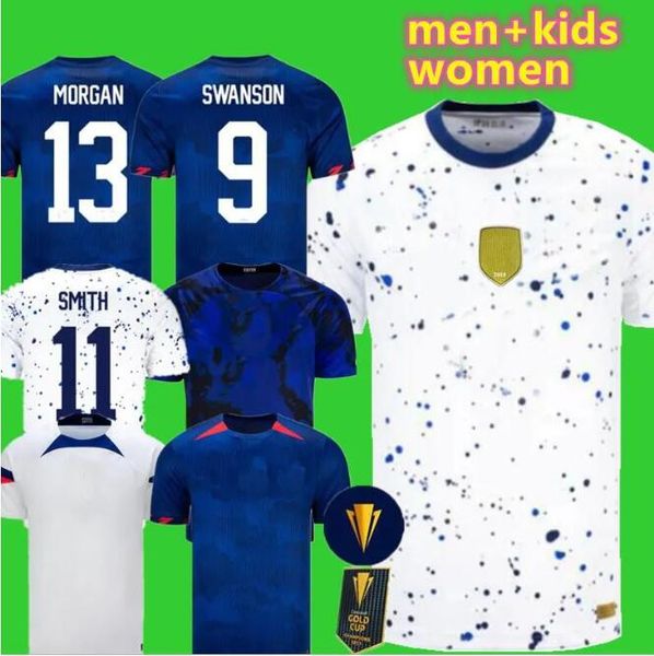 uswnt usas soccer jersey football shirts 2023 4 stars woman kids kits usmnt 22/23 maillot de foot men smith gold cup 2024 women's world, Black;yellow
uswnt usas soccer jersey football shirts 2023 4 stars woman kids kits usmnt 22/23 maillot de foot men smith gold cup 2024 women's world, Black;yellow