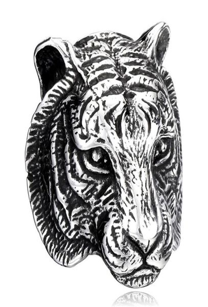 men039039s fashion stainless steel steampunk gothic vintage tiger head ring retro cool biker punk rock rings black silver1165003, Silver
men039039s fashion stainless steel steampunk gothic vintage tiger head ring retro cool biker punk rock rings black silver1165003, Silver