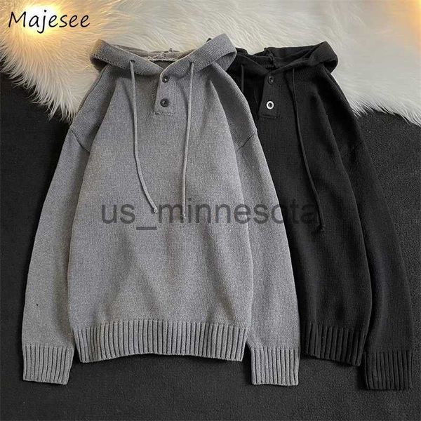 men's sweaters pullovers men winter hooded sweater knitting baggy allmatch pure color handsome casual dents popular ins designer new j2, White;black
men's sweaters pullovers men winter hooded sweater knitting baggy allmatch pure color handsome casual dents popular ins designer new j2, White;black