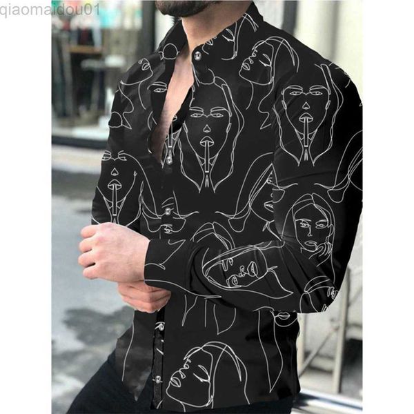 men's casual shirts men men shirts men button down shirt printed regular slim fit breathable button casual comfortable l230721, White;black
men's casual shirts men men shirts men button down shirt printed regular slim fit breathable button casual comfortable l230721, White;black