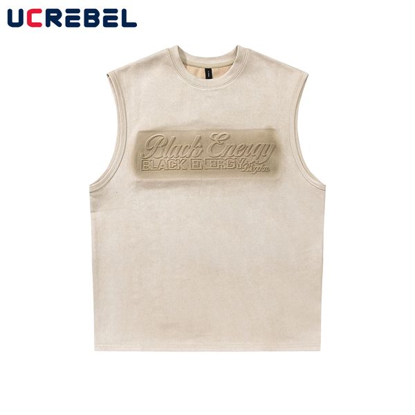 men tank summer loose gradient dyed sleeveless vest mens high street letter casual crew neck 230720, White;black
men tank summer loose gradient dyed sleeveless vest mens high street letter casual crew neck 230720, White;black
