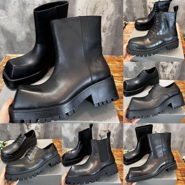 chelsea boot rhino derby tractor trooper boot designer men strike boots matte smooth calfskin black low high chunky booties size 39-46
chelsea boot rhino derby tractor trooper boot designer men strike boots matte smooth calfskin black low high chunky booties size 39-46