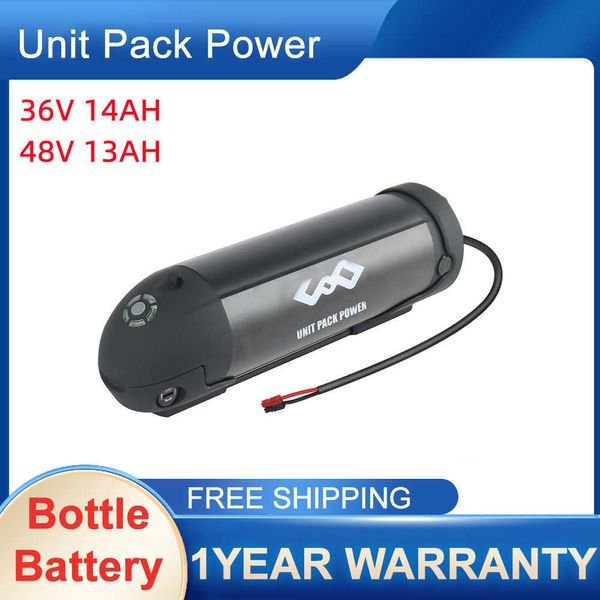 Image of Water Bottle Ebike Battery 36V 48V 12.5 14AH 17.5AH Down Tube Battery with Charger Li-ion Cell for 500W Motor City Bike Mountain