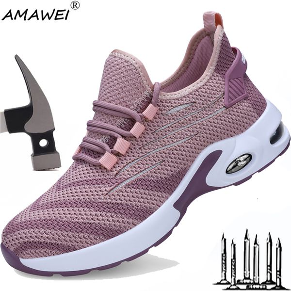 safety shoes amawei womens work boots lightweight breathable sneaker steel toe anti shock puncture-proof slip resistant sneakers safety shoe, Black;brown
safety shoes amawei womens work boots lightweight breathable sneaker steel toe anti shock puncture-proof slip resistant sneakers safety shoe, Black;brown