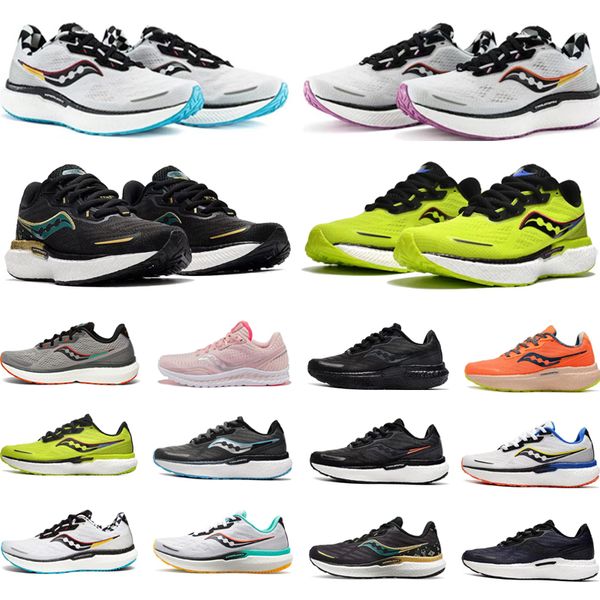 original saucony triumph 19 wide running shoes low sneakers classic mens sports flat bottom woman jogging shoe trainers 36-45, Black
original saucony triumph 19 wide running shoes low sneakers classic mens sports flat bottom woman jogging shoe trainers 36-45, Black