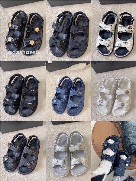 summer luxury designer women's shoes flat sandals channel thick-soled casual open toe fashion women shoe beach sandals comfort paris tn, Black
summer luxury designer women's shoes flat sandals channel thick-soled casual open toe fashion women shoe beach sandals comfort paris tn, Black