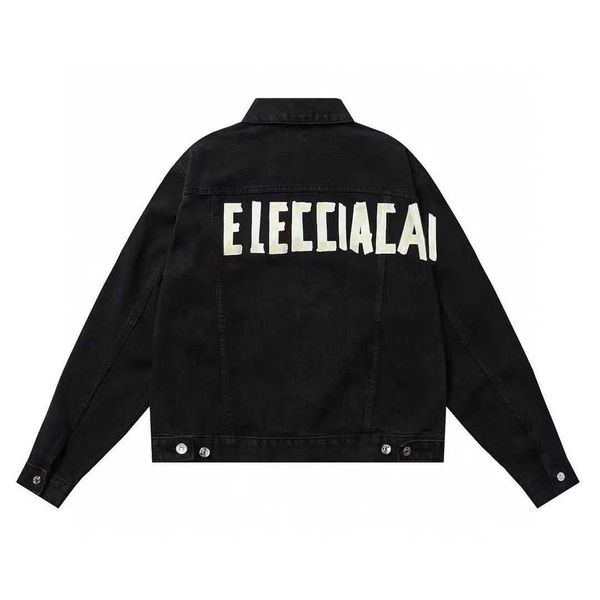 spring and autumn men's lapel letter print casual jeans in the coat, loose version print simple casual, men and women with the same fas, Black;brown
spring and autumn men's lapel letter print casual jeans in the coat, loose version print simple casual, men and women with the same fas, Black;brown