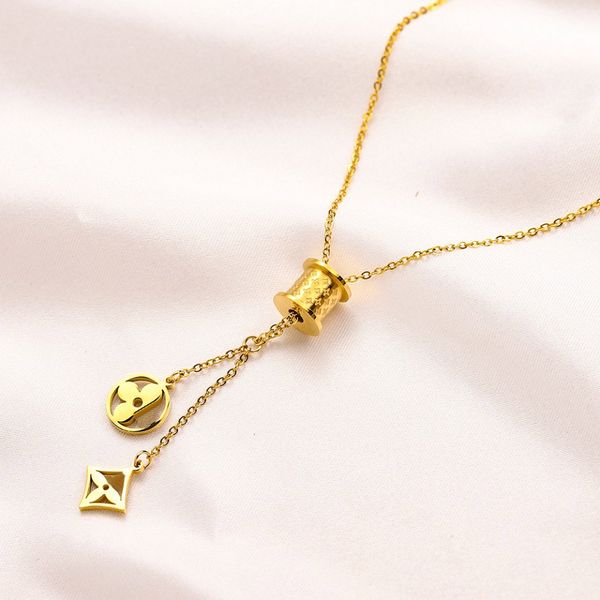 fashion four-leaf clover pendant womens 18k gold plated luxury jewelry charm girl love gift necklace fashion brand jewelry luxury brand desi, Silver
fashion four-leaf clover pendant womens 18k gold plated luxury jewelry charm girl love gift necklace fashion brand jewelry luxury brand desi, Silver