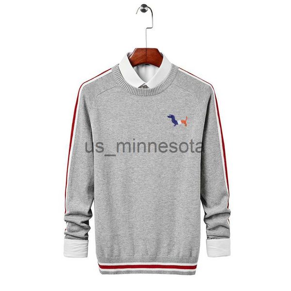 men's sweaters mens pullovers luxury brand thom tb dog embroidery ins style males sweater knitted pullover knit loose thom harajuku swe, White;black
men's sweaters mens pullovers luxury brand thom tb dog embroidery ins style males sweater knitted pullover knit loose thom harajuku swe, White;black