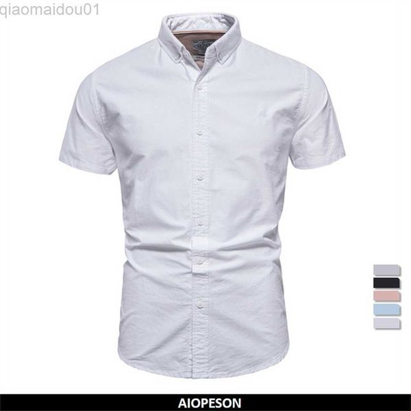men's casual shirts aiopeson 100% cotton oxford shirts for men solid color turn-down collar men's shirts new summer social shirts, White;black
men's casual shirts aiopeson 100% cotton oxford shirts for men solid color turn-down collar men's shirts new summer social shirts, White;black