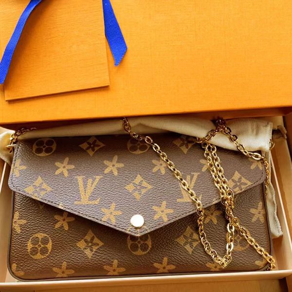 multi pochette designer wallet purse women shoulder bags designers crossbody messenger bag flowers letters chain handbag 3piece se3214, Red;black
multi pochette designer wallet purse women shoulder bags designers crossbody messenger bag flowers letters chain handbag 3piece se3214, Red;black