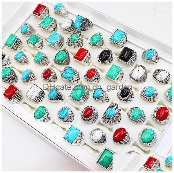 cluster rings fashion turquoise stone antique sier for mens womens jewelry mix style size 17mm to 21mm drop delivery 202 dhrnc1917975, Golden;silver
cluster rings fashion turquoise stone antique sier for mens womens jewelry mix style size 17mm to 21mm drop delivery 202 dhrnc1917975, Golden;silver