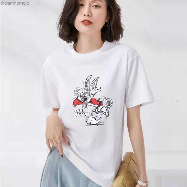 american funny cute print short sleeve t-shirt women summer relaxed casual simple versatile half sleeve couple l-2-22, White
american funny cute print short sleeve t-shirt women summer relaxed casual simple versatile half sleeve couple l-2-22, White