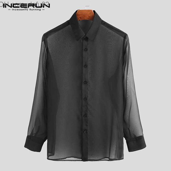 men's sweaters mesh shirt men's polo see through fashion button 2023 camisa long sleeve transparent party nightclub men's shi, White;black
men's sweaters mesh shirt men's polo see through fashion button 2023 camisa long sleeve transparent party nightclub men's shi, White;black