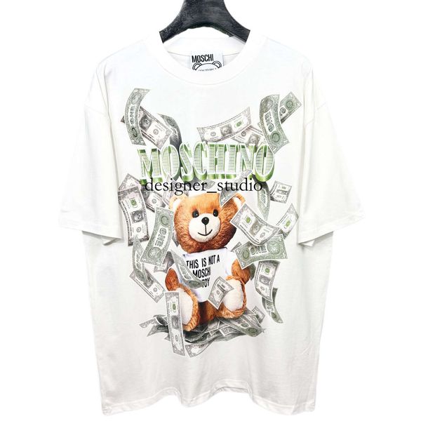 men's plus tees moschinos t shirts moschi bear graphic tees casual designer clothes summer polos oversized streetwear 3xl counterqualit, Black;brown
men's plus tees moschinos t shirts moschi bear graphic tees casual designer clothes summer polos oversized streetwear 3xl counterqualit, Black;brown