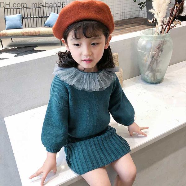 pullover pullover kids sweater with dress winter warm for girls princess christmas knitwear year sweaters children clothes1 z230721, Blue
pullover pullover kids sweater with dress winter warm for girls princess christmas knitwear year sweaters children clothes1 z230721, Blue