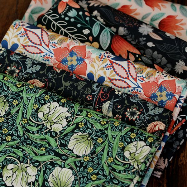 fabric morris fabric retro flower series digital printing cotton home children's clothing diy doll clothing fabric 230720, Black;white
fabric morris fabric retro flower series digital printing cotton home children's clothing diy doll clothing fabric 230720, Black;white