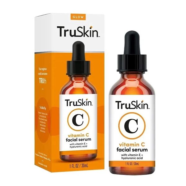 30ml truskin vitamin c facial serum hydrates skin visibly boosts radiance face skin care dark spot remover cosmetics
30ml truskin vitamin c facial serum hydrates skin visibly boosts radiance face skin care dark spot remover cosmetics