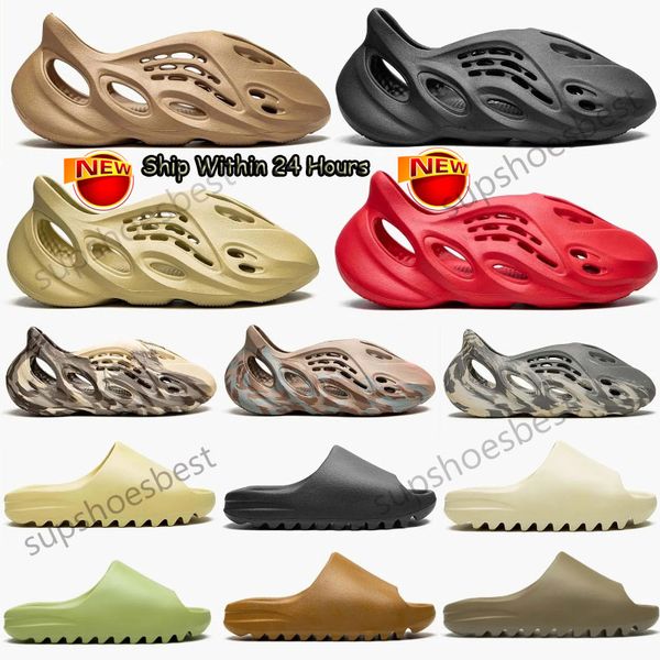 2023 slippers slides sandals foam women men sand onyx brown bone white pure runners orange resin slide designer slipper mens sliders triple, Black
2023 slippers slides sandals foam women men sand onyx brown bone white pure runners orange resin slide designer slipper mens sliders triple, Black