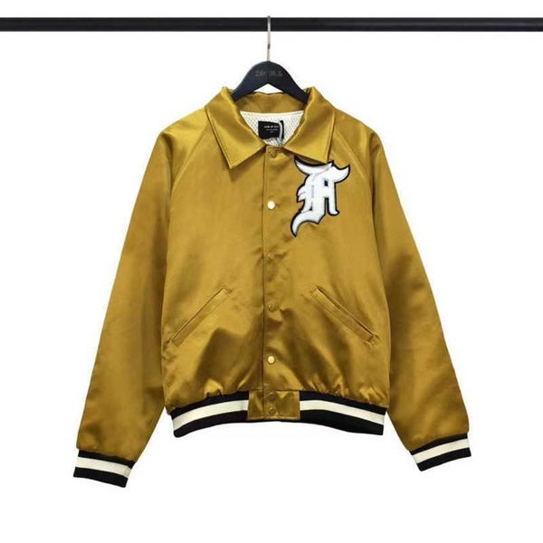 american hip-hop ootd mens baseball jacket fog designer jacket men women cardigan coat fashion varity jackets real silk colthing, Black;brown
american hip-hop ootd mens baseball jacket fog designer jacket men women cardigan coat fashion varity jackets real silk colthing, Black;brown