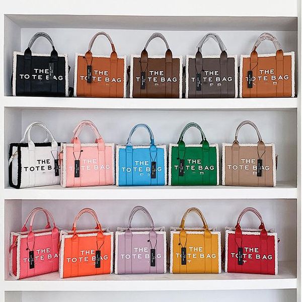 tote bag marc handbag shoulder bags women pu practical large capacity autumn winter ladies crossbody letter printing purse plush edge
tote bag marc handbag shoulder bags women pu practical large capacity autumn winter ladies crossbody letter printing purse plush edge