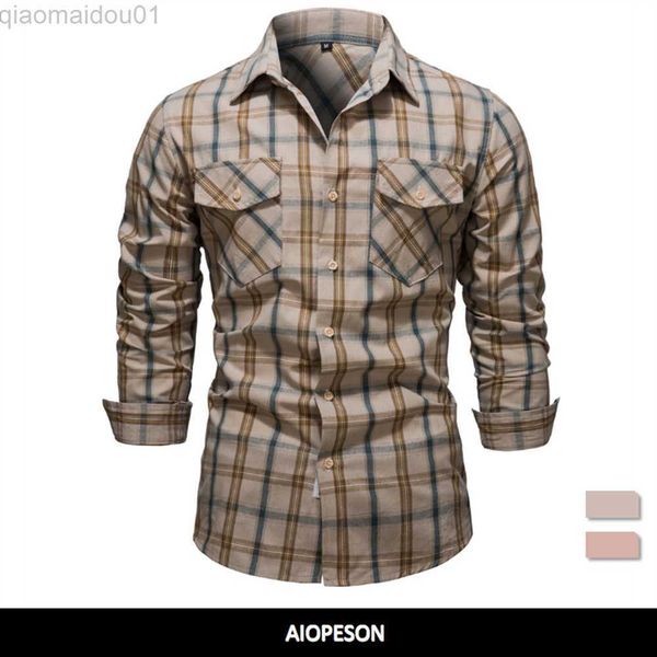 men's casual shirts aiopeson men's plaid shirts 100% cotton checkered long sleeve double pockets shirts for men fashion social bus, White;black
men's casual shirts aiopeson men's plaid shirts 100% cotton checkered long sleeve double pockets shirts for men fashion social bus, White;black