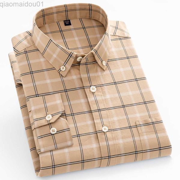 men's casual shirts men's long sleeve plaid checkered heavy cotton shirt single patch pocket comfortable standard-fit oxford strip, White;black
men's casual shirts men's long sleeve plaid checkered heavy cotton shirt single patch pocket comfortable standard-fit oxford strip, White;black