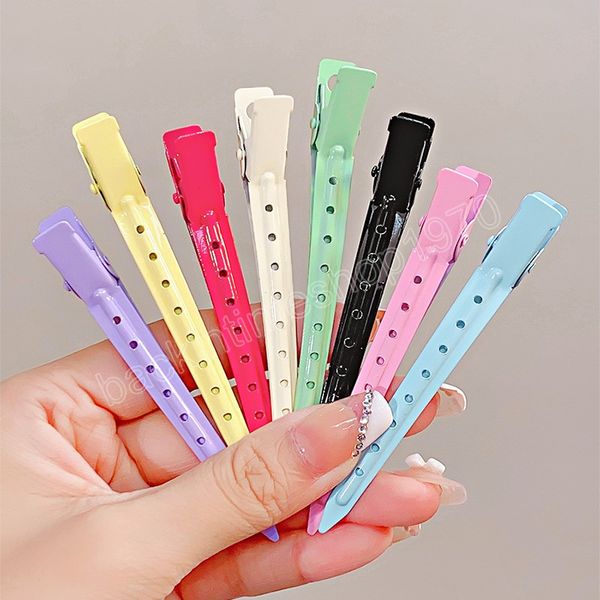 9cm colorful metal long hair clip for women girls bang bouffant hairpin no creaseless barrettes fashion hair accessories, Slivery;white
9cm colorful metal long hair clip for women girls bang bouffant hairpin no creaseless barrettes fashion hair accessories, Slivery;white