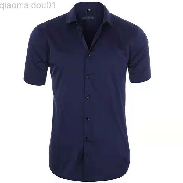 men's casual shirts fashion new solid dress shirt men short sleeve summer slim male social casual business dress shirt for man chemise, White;black
men's casual shirts fashion new solid dress shirt men short sleeve summer slim male social casual business dress shirt for man chemise, White;black