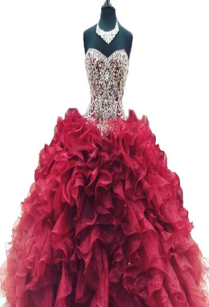 2020 crystal ball gown quinceanera dress with beading organza lace up plus size sweet 16 dress vestido debutante gowns bq932331495, Blue;red
2020 crystal ball gown quinceanera dress with beading organza lace up plus size sweet 16 dress vestido debutante gowns bq932331495, Blue;red