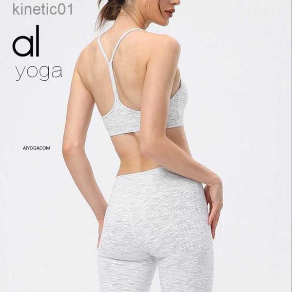 2023 desginer alo yoga bra originsports underwear nude suspender gathering underwear women's fitness suit shockproof and beautiful back, White
2023 desginer alo yoga bra originsports underwear nude suspender gathering underwear women's fitness suit shockproof and beautiful back, White