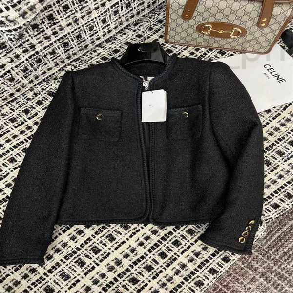 women's jackets designer early spring new chic style celebrity temperament casual versatile slim round neck thick flower single breaste, Black;brown
women's jackets designer early spring new chic style celebrity temperament casual versatile slim round neck thick flower single breaste, Black;brown