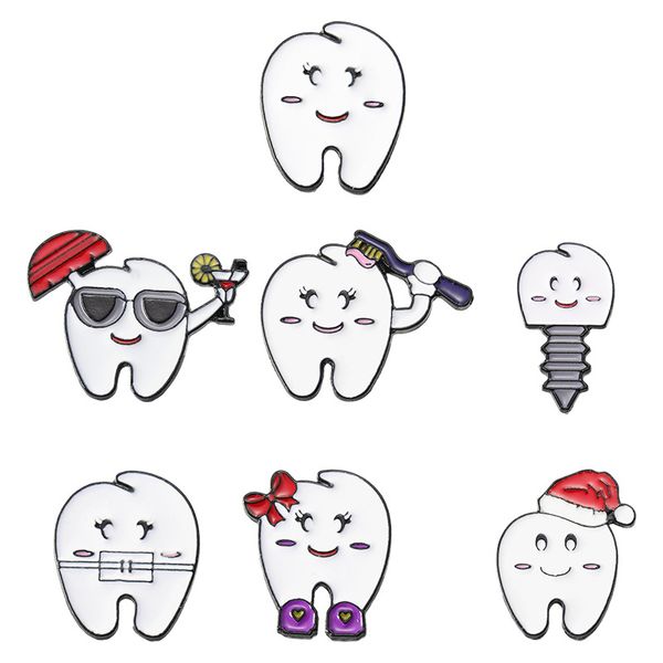 lovely metal oil drop tooth brooches for children schoolbag backpack hats clothes cartoon badge lapel pin broochs accessory jewelry, Gray
lovely metal oil drop tooth brooches for children schoolbag backpack hats clothes cartoon badge lapel pin broochs accessory jewelry, Gray