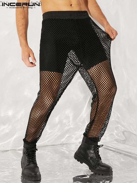men's pants 2023 men's mesh pants brushed transparent street clothing bag breathable holiday pants casual men's s-5xl z230721, Black
men's pants 2023 men's mesh pants brushed transparent street clothing bag breathable holiday pants casual men's s-5xl z230721, Black