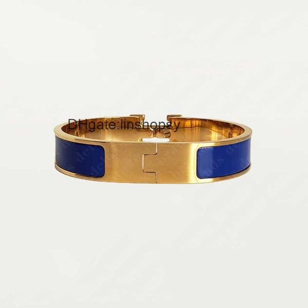 classic h bracelet designer 18k gold bangle luxury brand enamel bracelet for men women birthday mother' day jewelry holiday giftsvukl{c, Black
classic h bracelet designer 18k gold bangle luxury brand enamel bracelet for men women birthday mother' day jewelry holiday giftsvukl{c, Black