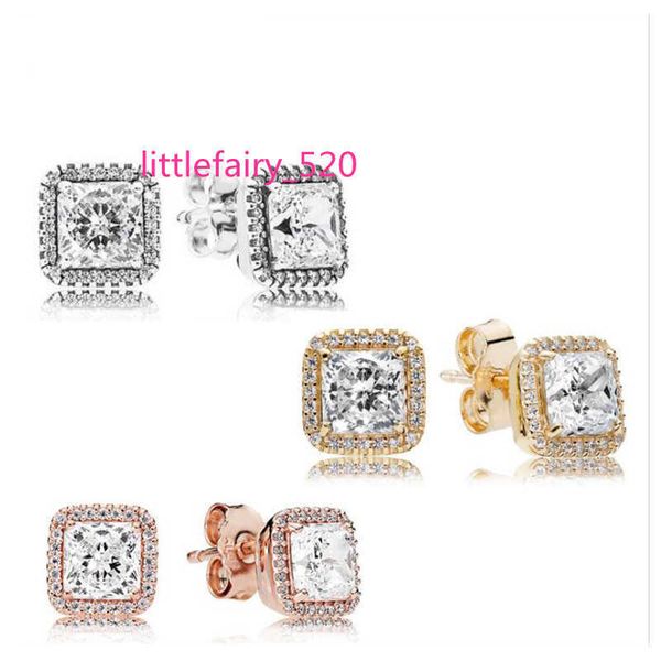 stud 925 sterling silver square big cz diamond earring fit pandora jewelry gold rose gold plated stud earring women earrings, Golden;silver
stud 925 sterling silver square big cz diamond earring fit pandora jewelry gold rose gold plated stud earring women earrings, Golden;silver