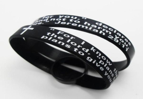 50pcs jeremiah 2911 lords prayer men fashion cross silicone bracelets wristbands whole religious jesus jewelry lots73968971324434, Golden;silver
50pcs jeremiah 2911 lords prayer men fashion cross silicone bracelets wristbands whole religious jesus jewelry lots73968971324434, Golden;silver