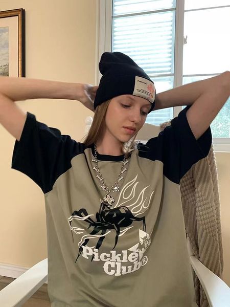 women's tshirt harajuku casual hip hop female vintage oversized street retro summer letters short sleeve tshirts punk tee y2k 230720, White
women's tshirt harajuku casual hip hop female vintage oversized street retro summer letters short sleeve tshirts punk tee y2k 230720, White