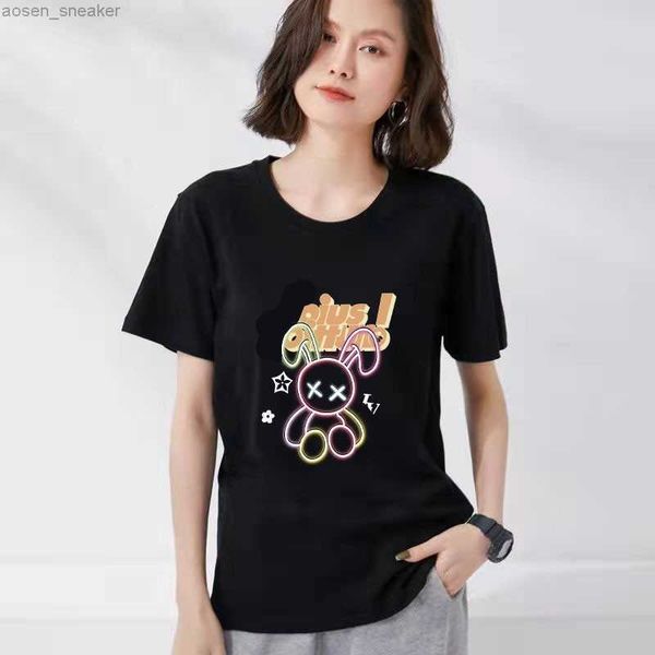 pure cotton summer new cartoon short sleeve t-shirt women loose lovely sweet sleeve versatile sleeve unisexp l-2-18, White
pure cotton summer new cartoon short sleeve t-shirt women loose lovely sweet sleeve versatile sleeve unisexp l-2-18, White