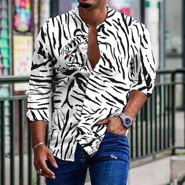 men's casual shirts new men's shirt tiger animal tie dye printing casual mens long sleeve shirt male cardigan spring summer vintag, White;black
men's casual shirts new men's shirt tiger animal tie dye printing casual mens long sleeve shirt male cardigan spring summer vintag, White;black