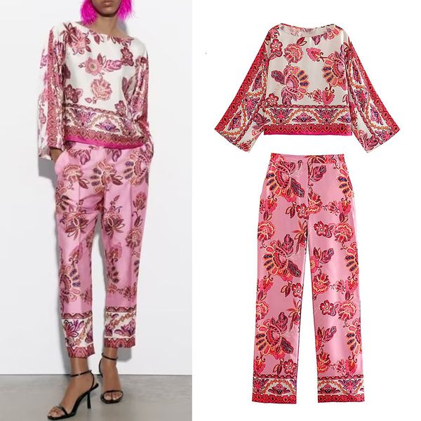 womens two piece pants summer spring silk satin set for women blouses women straight pants female print clothes ladies wide leg pants suit 2, White
womens two piece pants summer spring silk satin set for women blouses women straight pants female print clothes ladies wide leg pants suit 2, White