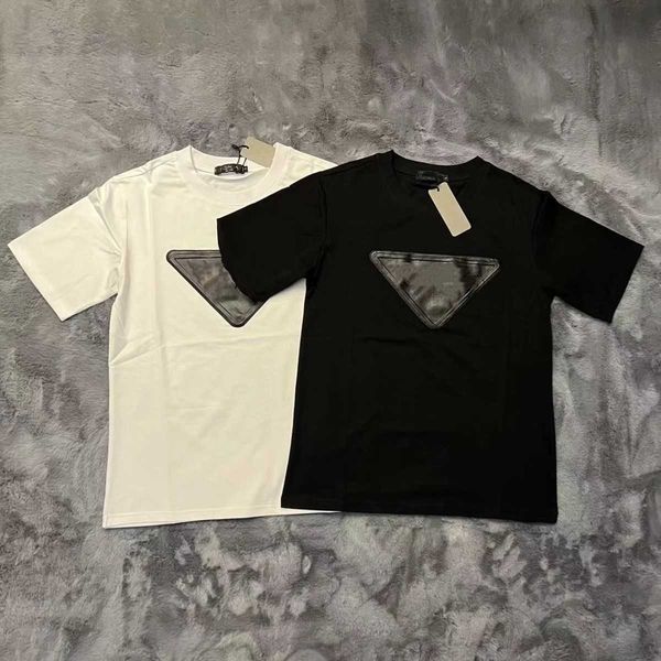 summer men's leather triangle collage short sleeve, polyester fabric soft wrinkle-resistant does not shrink, loose version of men and w, White;black
summer men's leather triangle collage short sleeve, polyester fabric soft wrinkle-resistant does not shrink, loose version of men and w, White;black